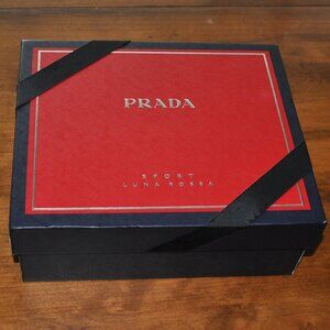 Prada Red and Black Storage Box